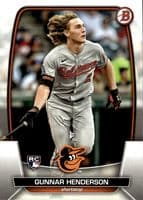Gunnar Henderson 2023 bowman Bowman