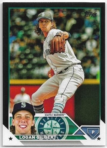 Logan Gilbert 2023 topps Topps