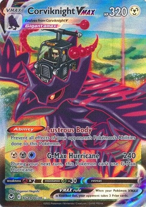 Corviknight VMAX trading card