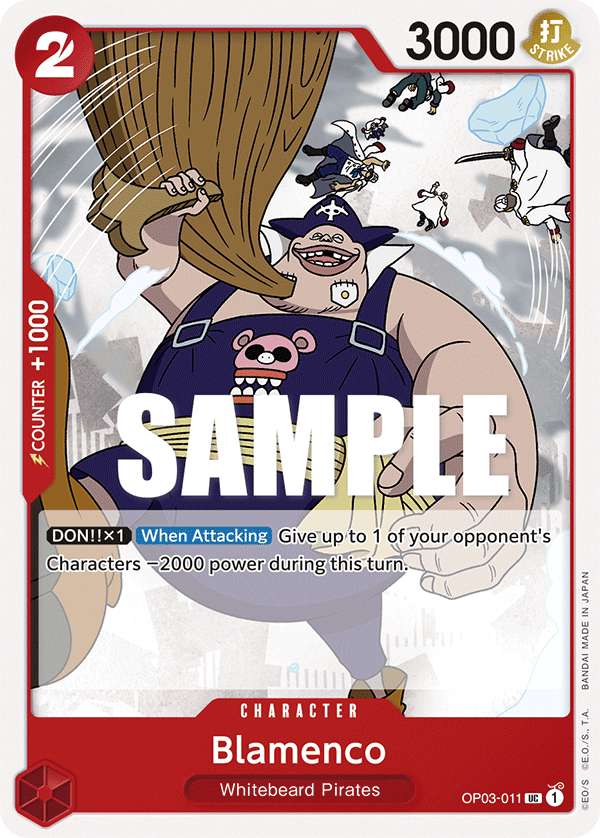 Blamenco 2023 One Piece Japanese Pillars of Strength