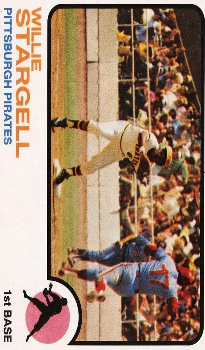 Willie Stargell 1973 topps O-Pee-Chee