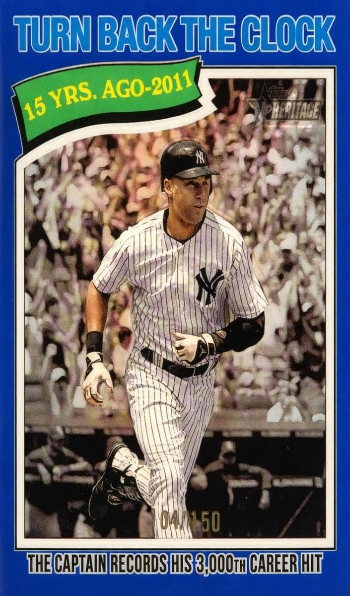 Derek Jeter 2026 topps Topps Heritage
