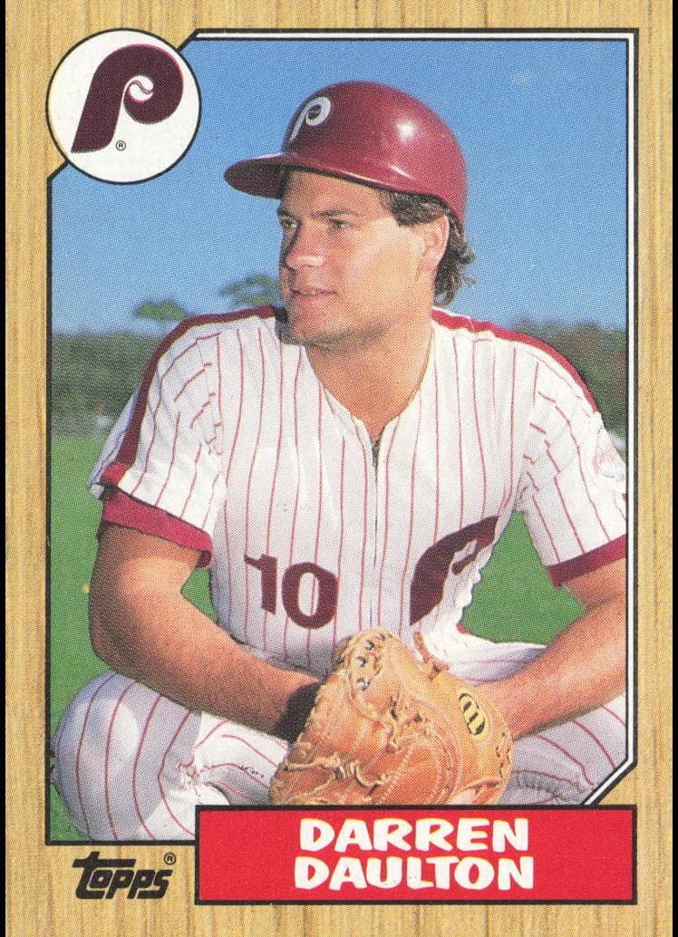 Darren Daulton trading card