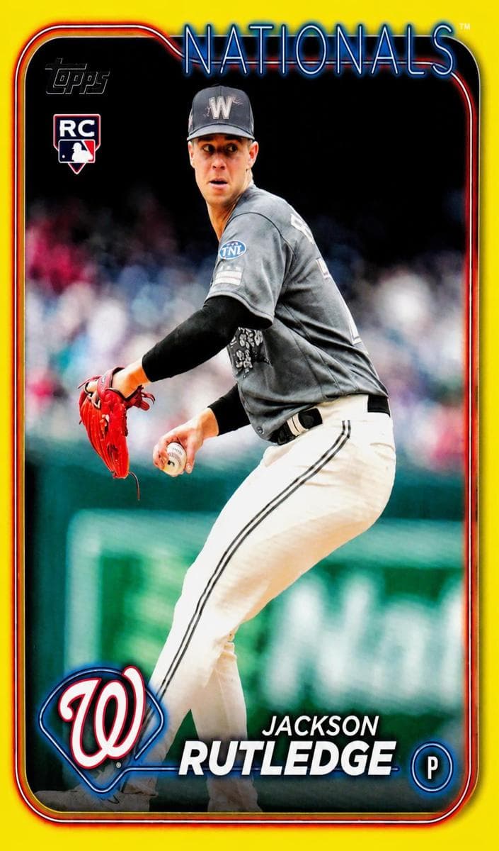 Jackson Rutledge 2024 topps Topps