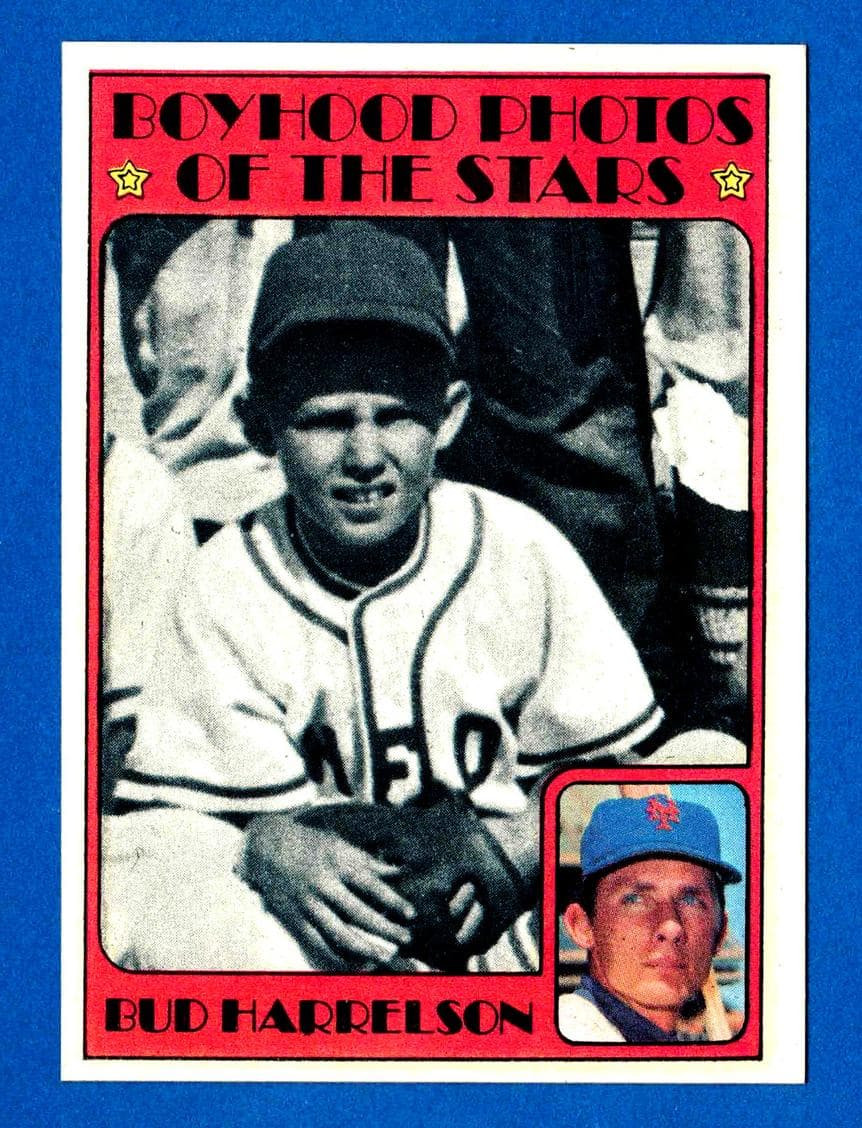 Bud Harrelson 1972 topps Topps