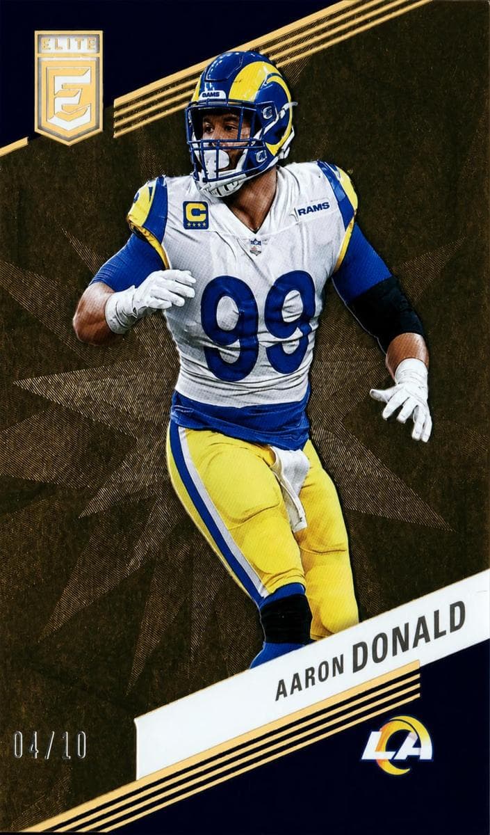 Aaron Donald 2023 panini Panini Immaculate Collection