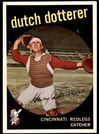 Dutch Dotterer 1959 topps Topps