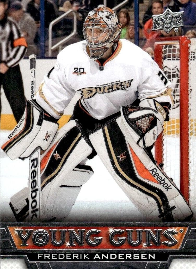 Frederik Andersen trading card