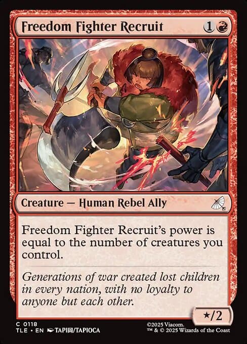 Freedom Fighter Recruit #118