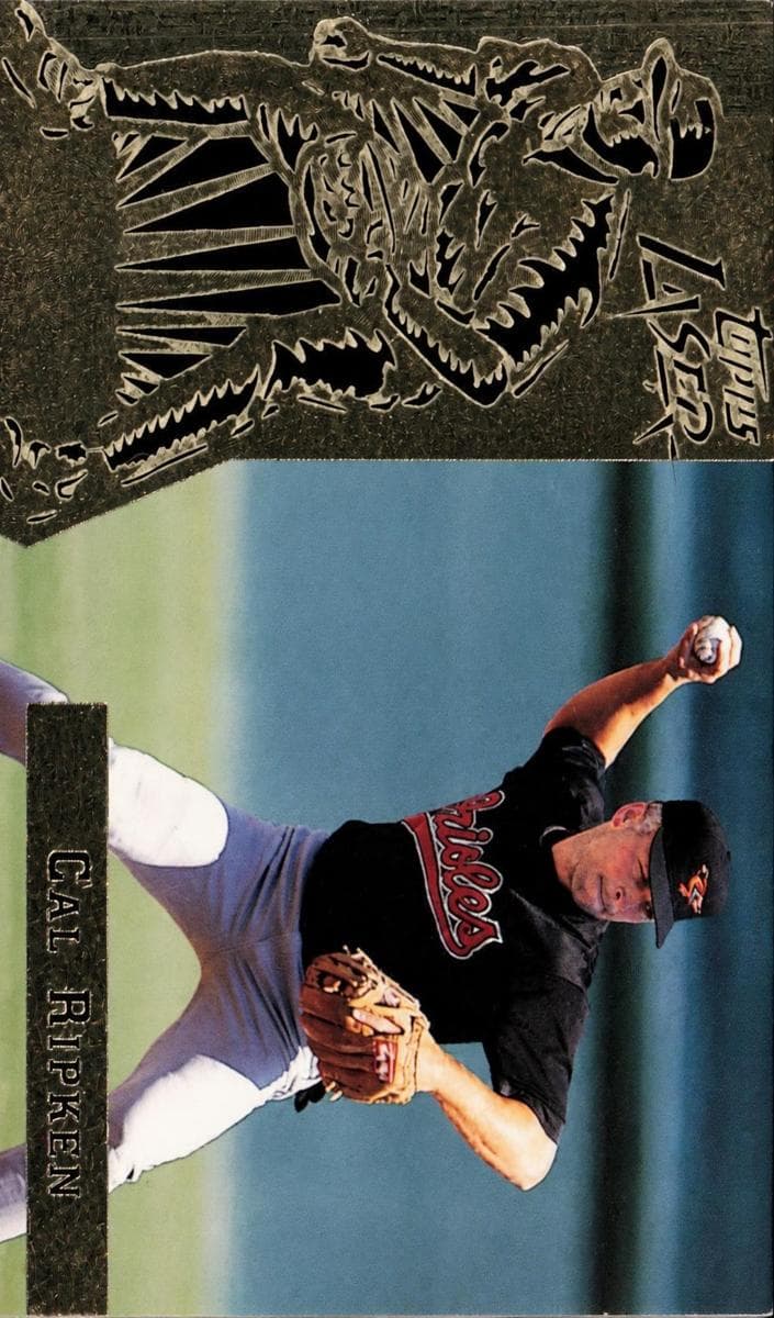 Cal Ripken Jr. 1996 topps Laser