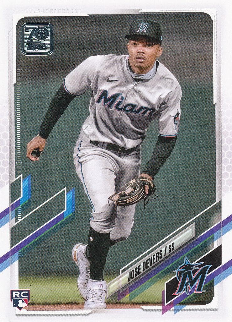 Jose Devers 2021 topps Topps Update