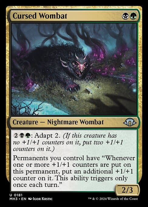 Cursed Wombat #181
