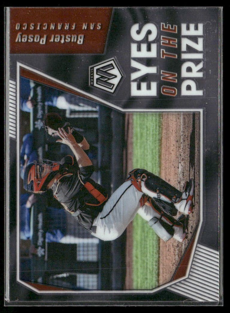 Buster Posey 2021 panini Mosaic