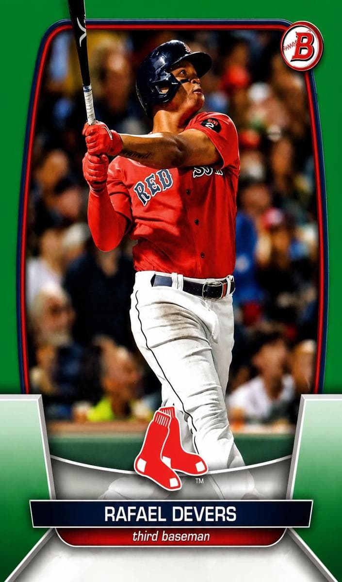 Rafael Devers 2023 bowman Bowman