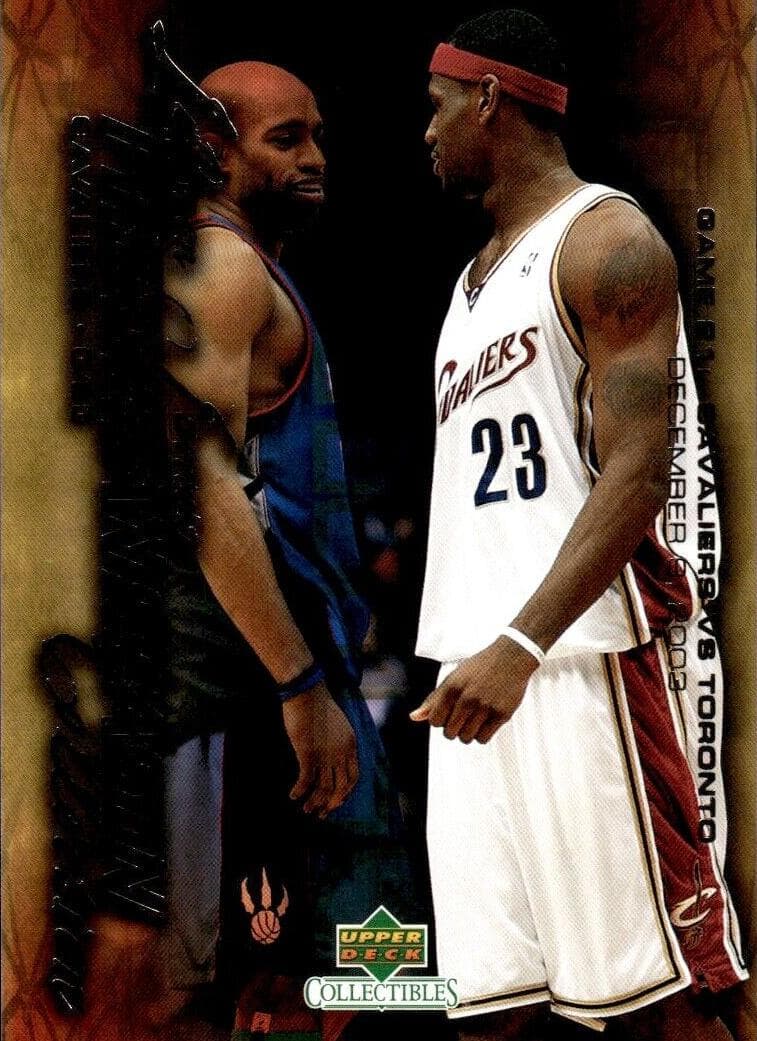 LeBron James 2003 upper-deck