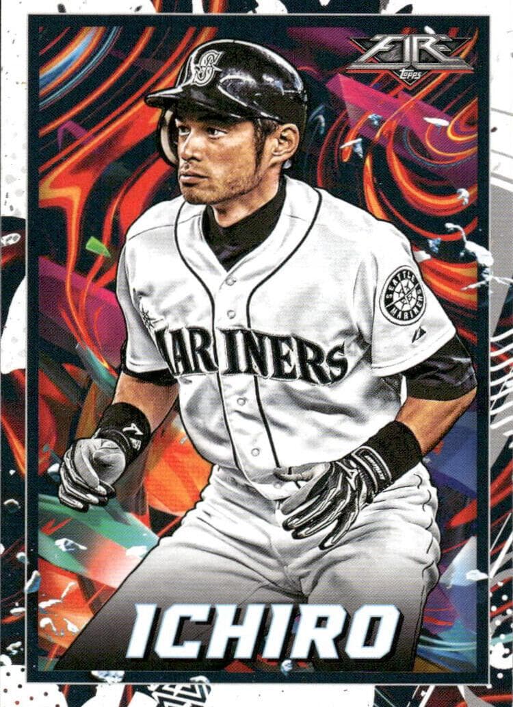 Ichiro 2022 topps Topps Fire