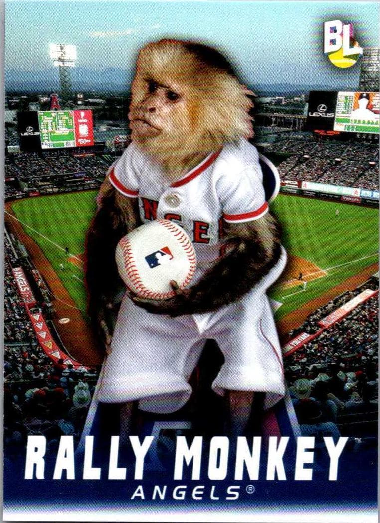 Rally Monkey trading card