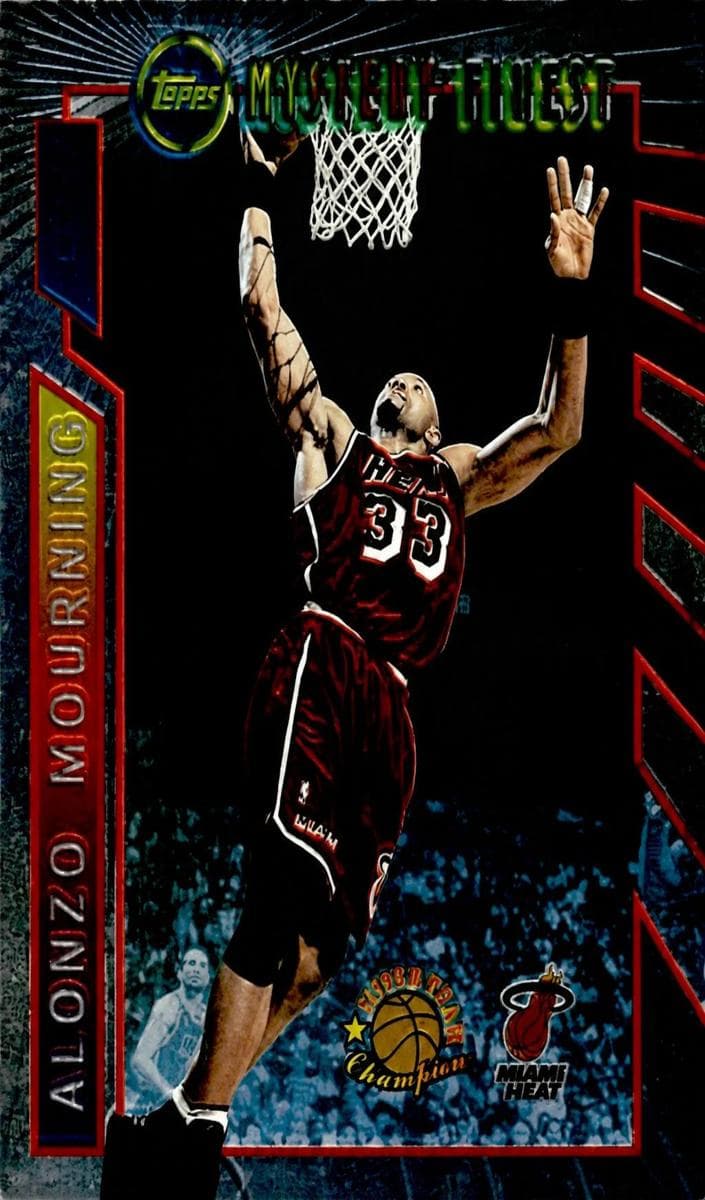 Alonzo Mourning 1996 topps Topps