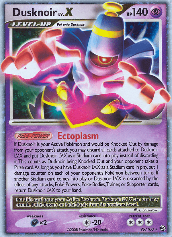Dusknoir LV. X 2008 Pokemon