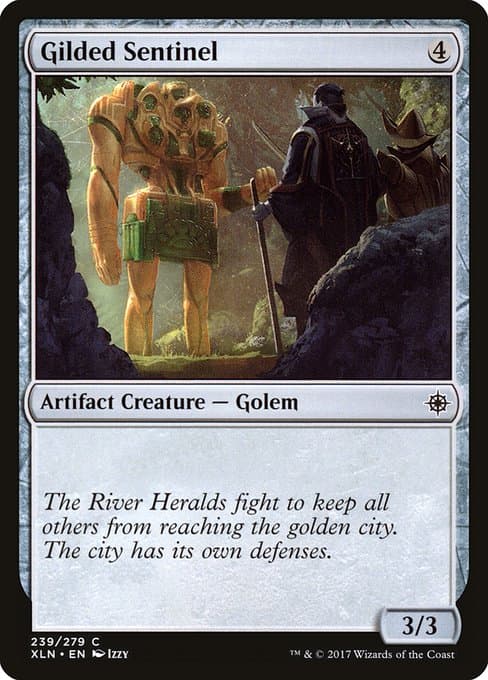 Gilded Sentinel 2017 Magic: The Gathering Ixalan
