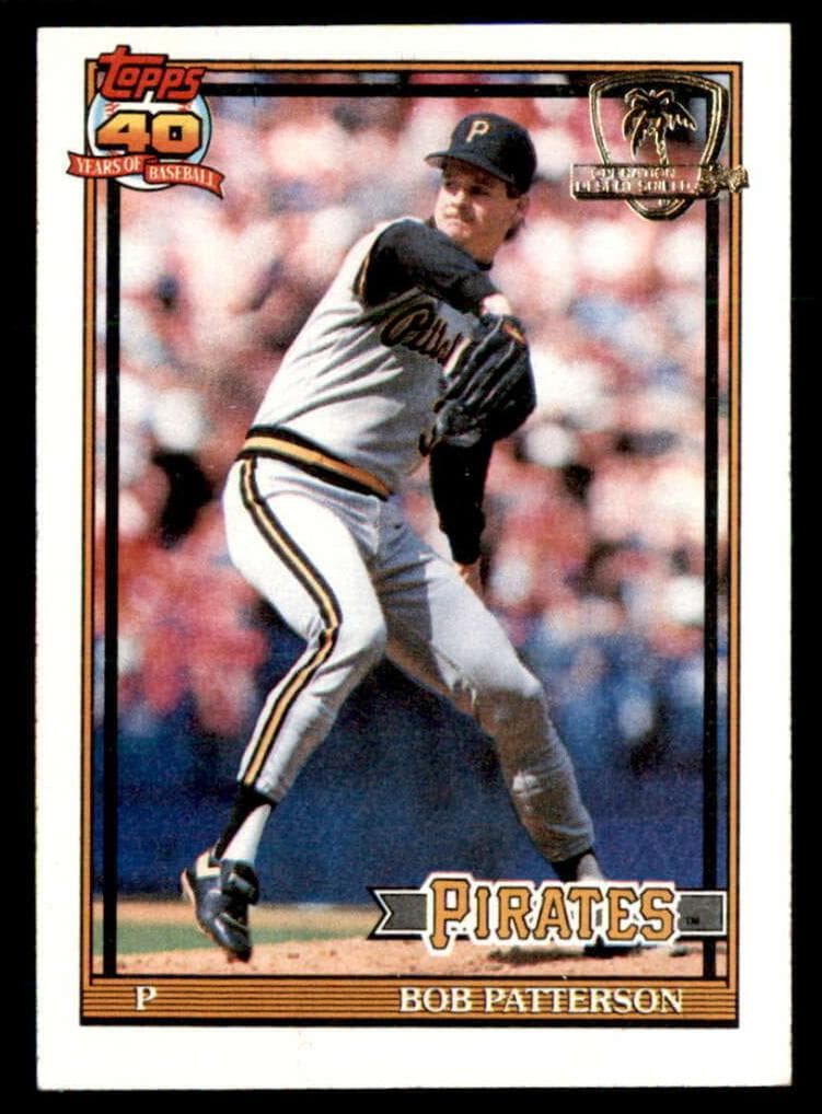 Bob Patterson 1991 topps Topps