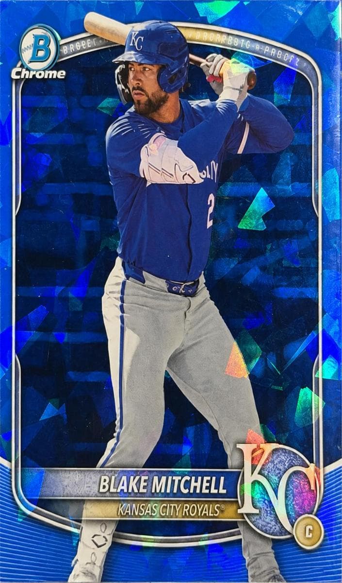 Blake Mitchell 2025 bowman Bowman Draft Sapphire
