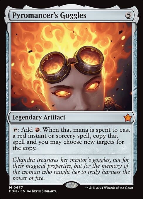 Pyromancer's Goggles #677