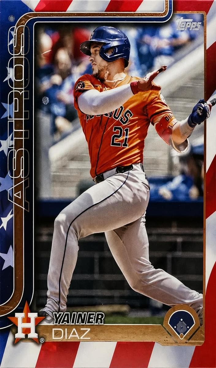 Yainer Díaz 2024 topps Topps