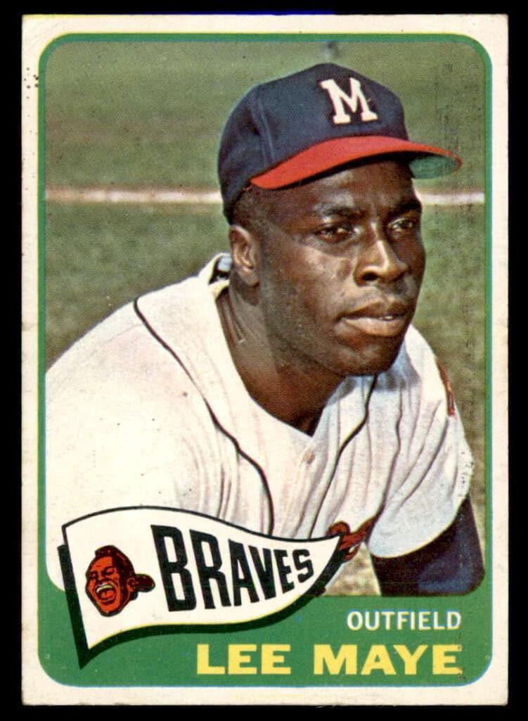 Lee Maye 1965 topps Topps