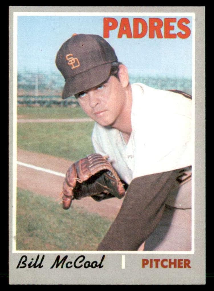 Bill McCool 1970 topps Topps