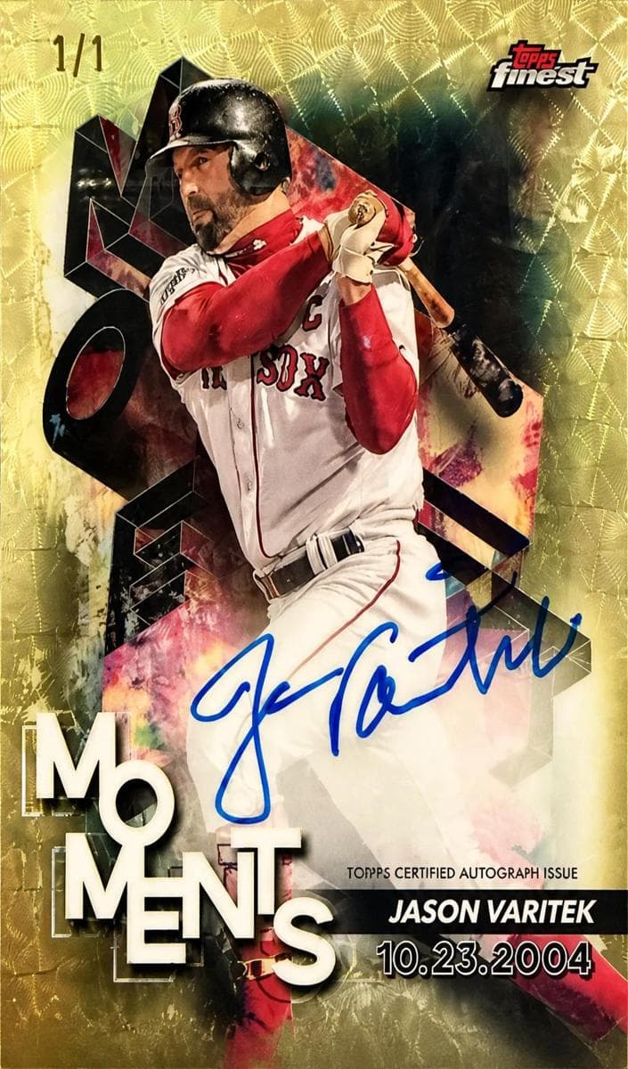 Jason Varitek #FMA-JV