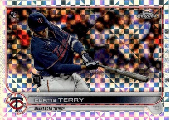 Curtis Terry trading card