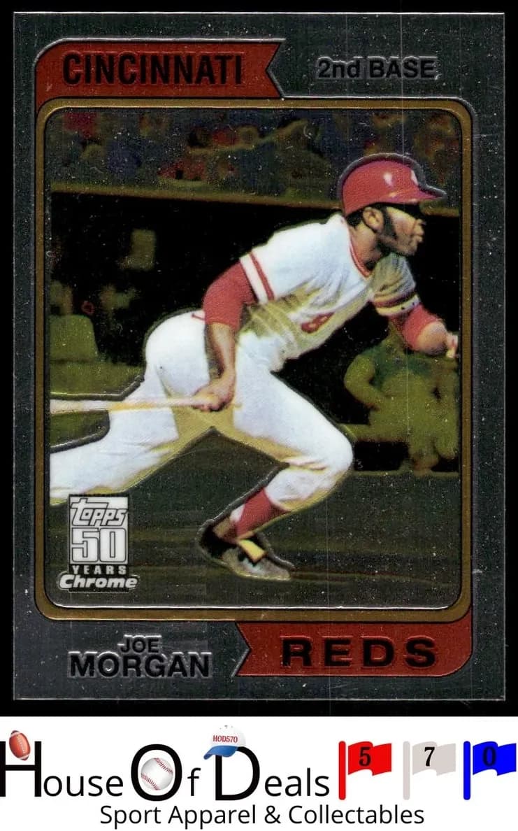 Joe Morgan 2001 topps Topps Chrome