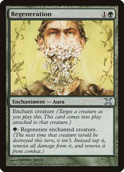 Regeneration 1994 Magic: The Gathering Revised