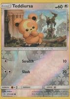 Teddiursa trading card