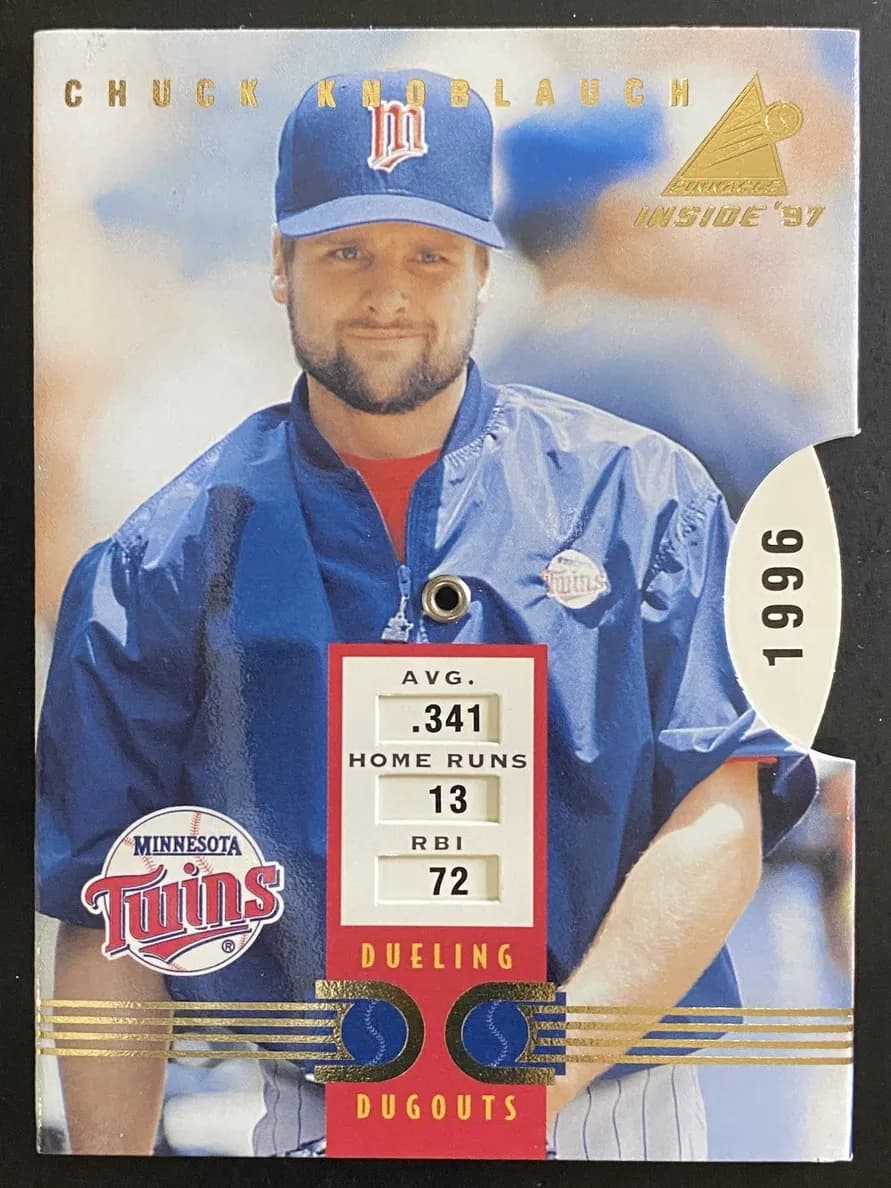 Chuck Knoblauch 1997 panini