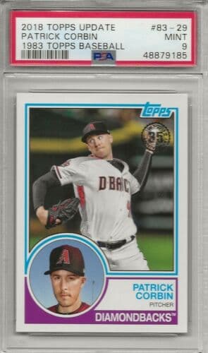 Patrick Corbin trading card