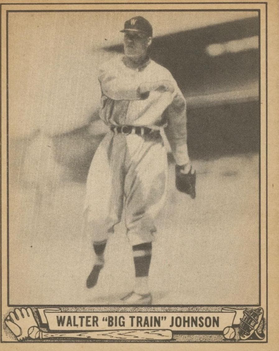 Walter Johnson #120