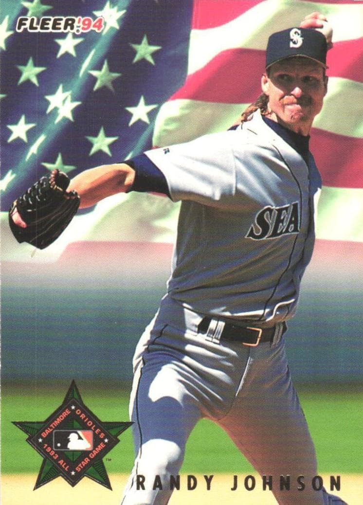 Randy Johnson 1994 fleer Fleer
