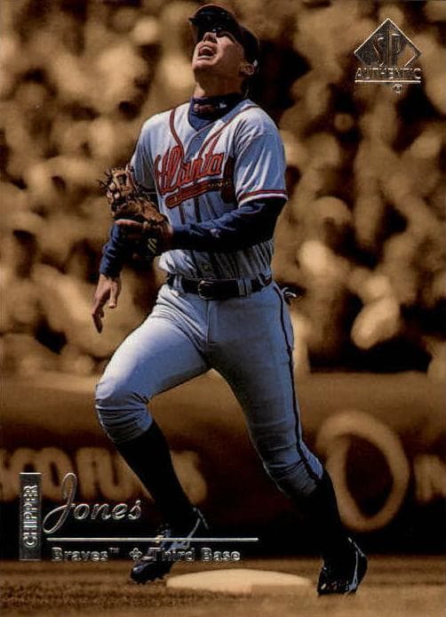 Chipper Jones 1999 unknown SP Authentic