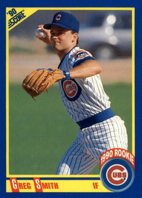 Greg Smith trading card