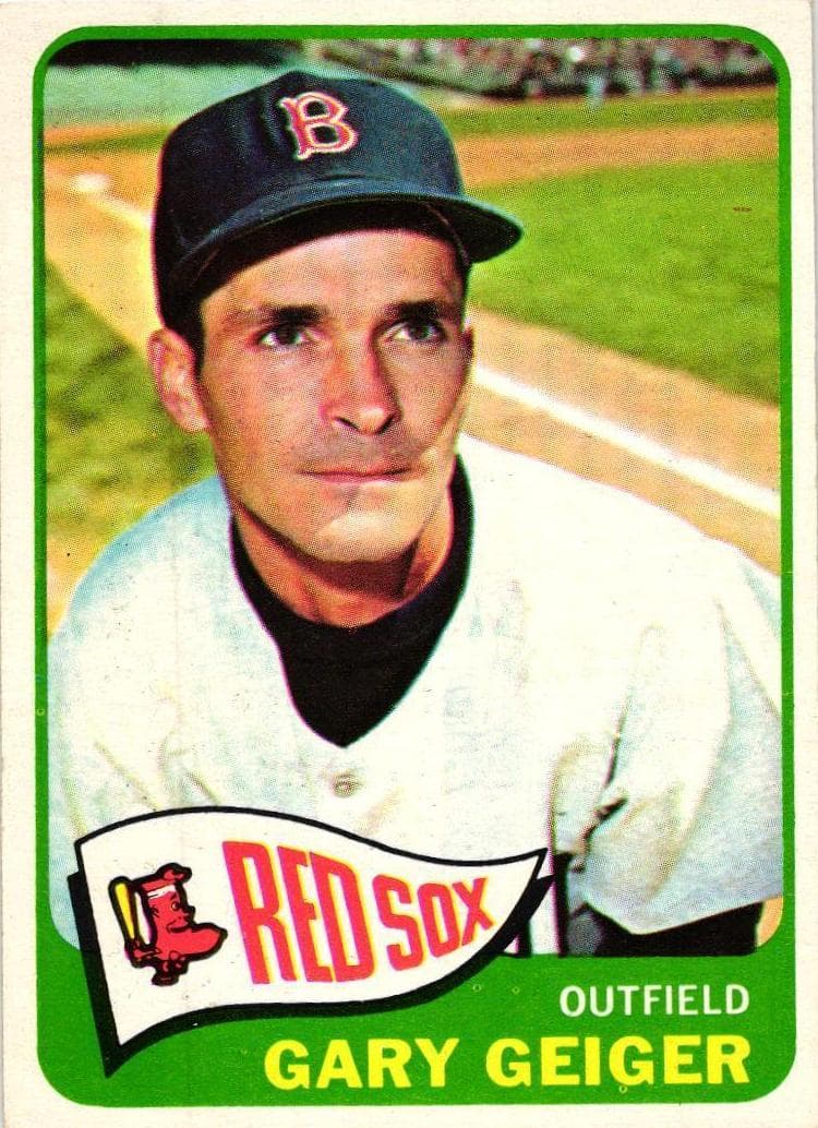 Gary Geiger 1965 topps Topps