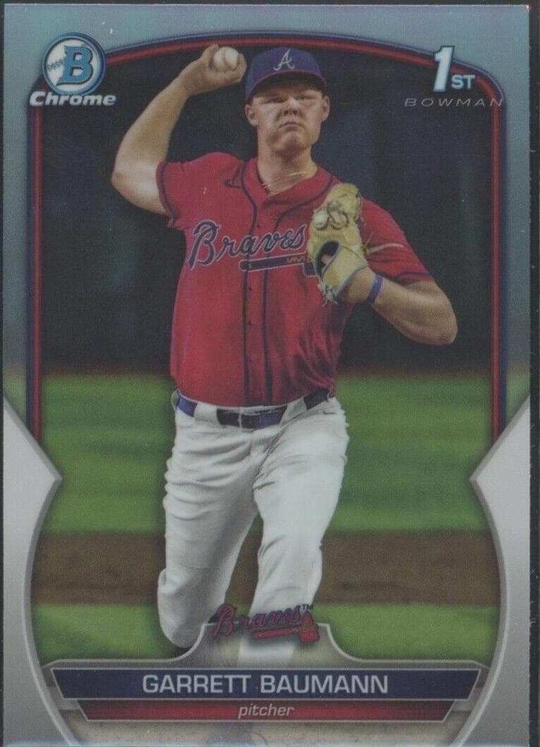 Garrett Baumann trading card