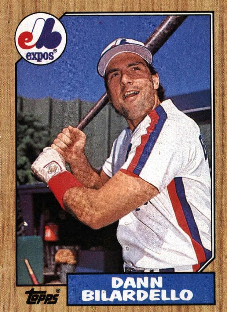 Dann Bilardello trading card