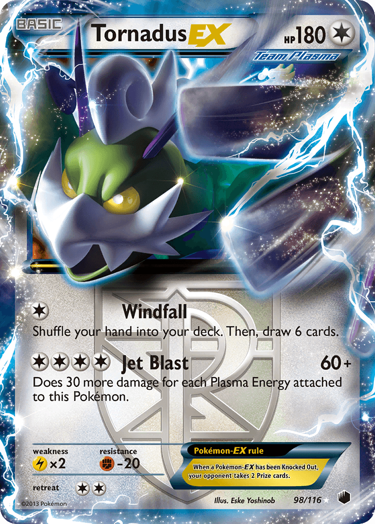 Tornadus EX #98
