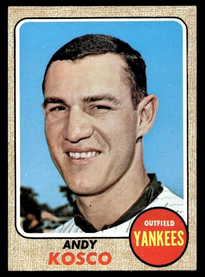 Andy Kosco 1968 topps Topps