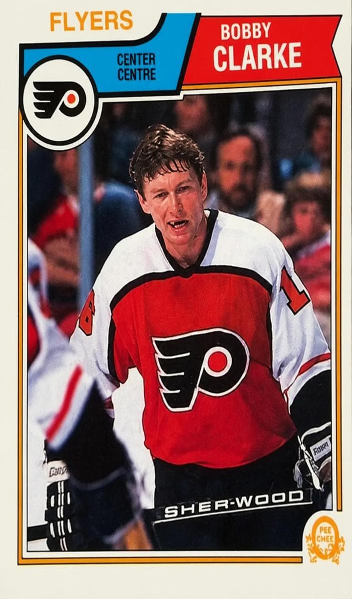 Bobby Clarke trading card
