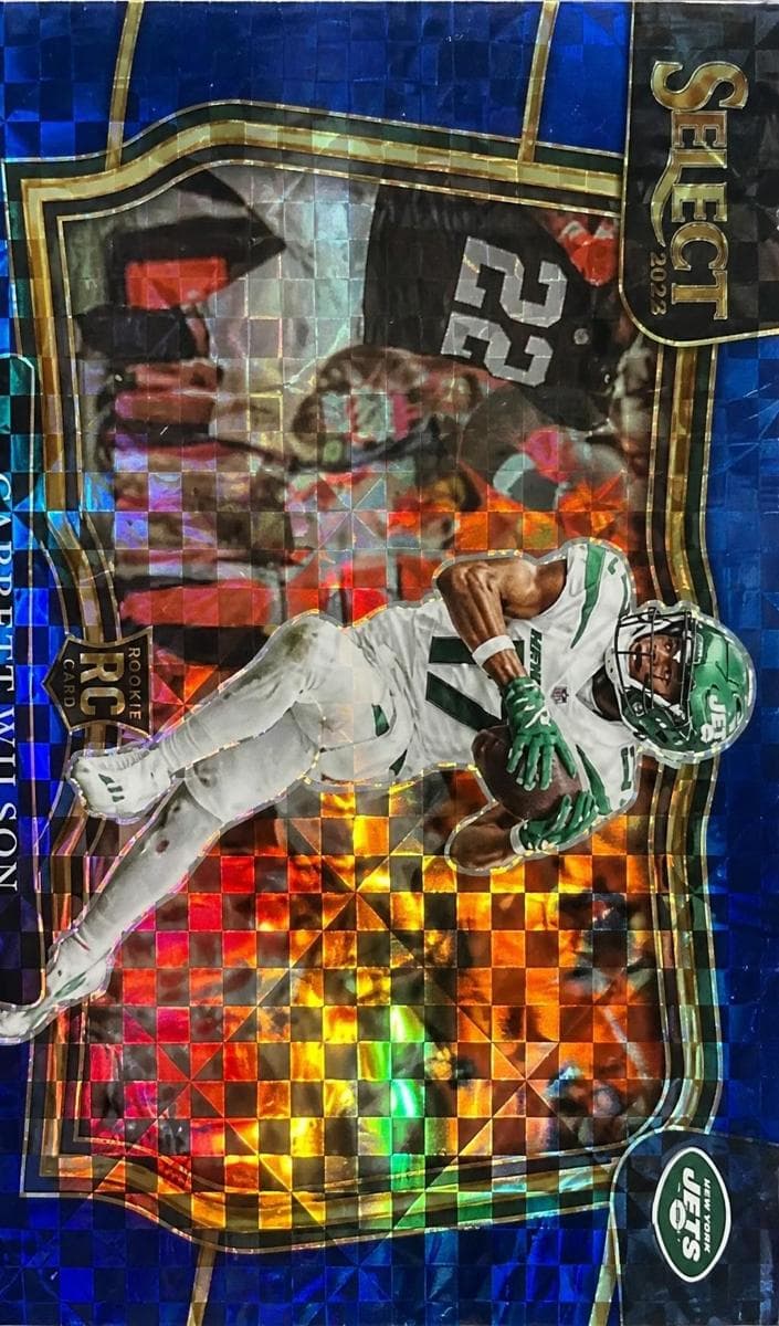Garrett Wilson 2022 panini Panini Select