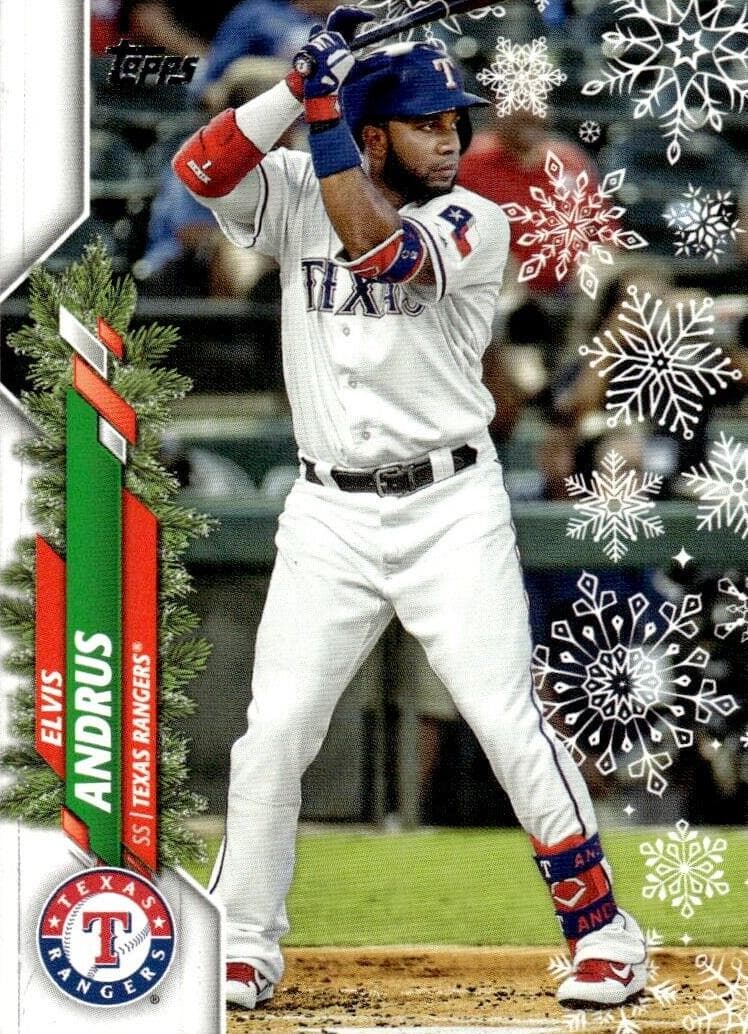 Elvis Andrus 2020 topps