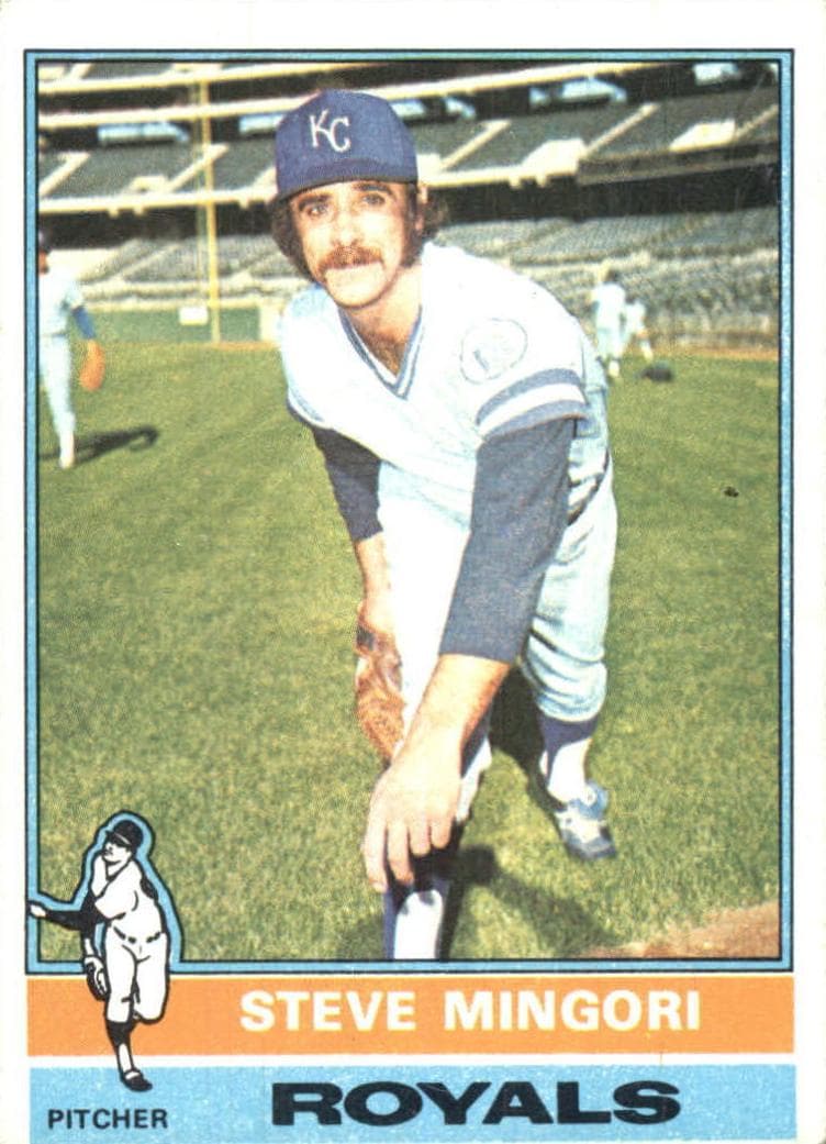 Steve Mingori 1976 topps Topps